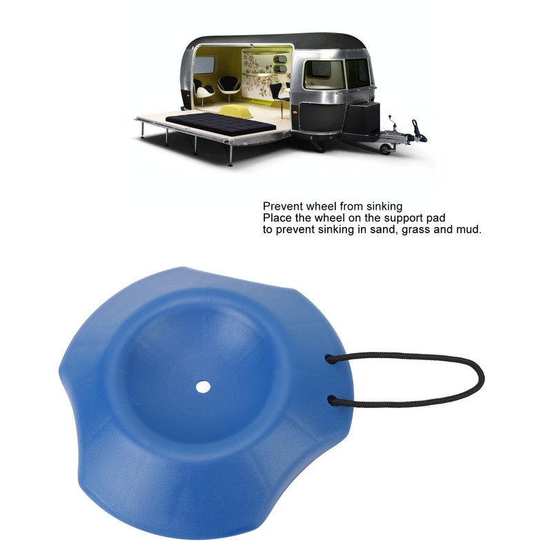 Trailer Wheel Dock Chock Sinking Into Mud Prevent Supports 4400lbs