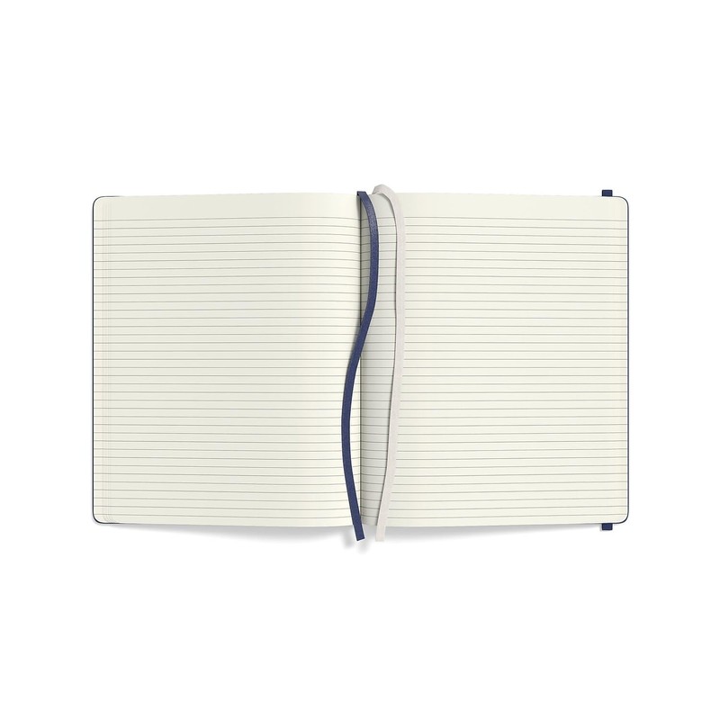 TRU RED Large Hard Cover Ruled Journal, Blue (TR55581)