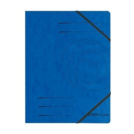 Herlitz A4 Elastic Folder - Blue