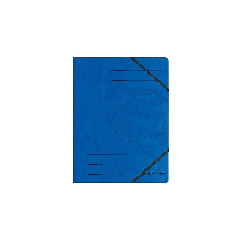 Herlitz A4 Elastic Folder - Blue
