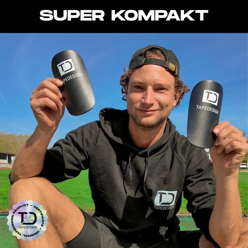 TAPEDESIGN Shin Pads - Ultralight & Flexible for Perfect Fit
