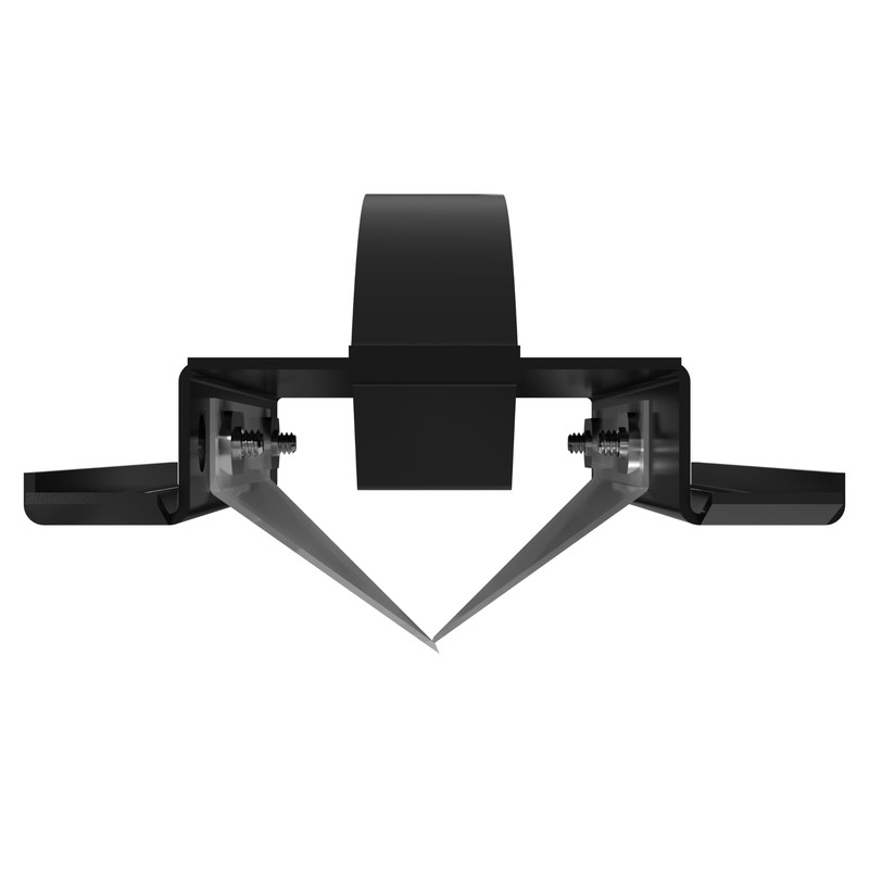 Malco DT15V 1.5" V -Cut Duct Board Cutting Tool- Black