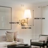 slywise Peel and Stick Wall Sconces Battery Operated: Wireless Adhesive