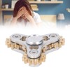 4 Gears Fidget Bearing Toy Stress Reducer Anxiety Game Brass