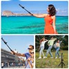 Selfie Stick Tripod and Mini Tripod Set, Black Table Tripod