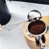 Dzxin Coffee Scoop 2#,304 2-in-1 Stainless Steel Stand Coffee Powder