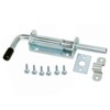 Spring Latch Gate Bolt Bolt 200/12 mm Galvanised (2, 200/12)