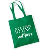 Huuraa Ossi Jute Bag with Heart Gift 10 Litres Cotton
