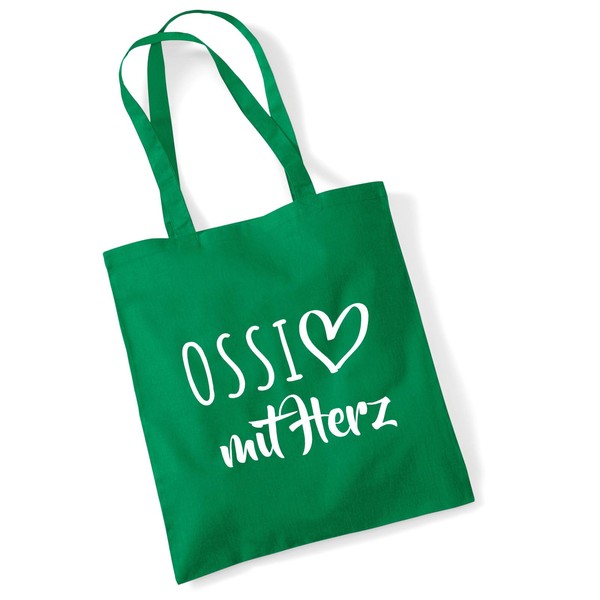 Huuraa Ossi Jute Bag with Heart Gift 10 Litres Cotton