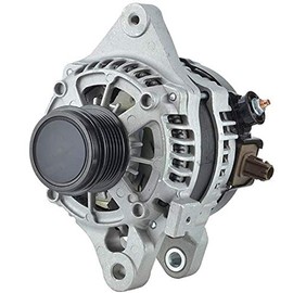 New Alternator Compatible With Toyota Corolla 1.8L 2ZR-FAE 14 15 16 17 18 19 2014-2019 270600T260, 27060-0T260, 104211-3313 ONE TERMINAL Regulator FOR ECO Version
