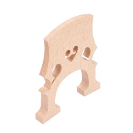 Alomejor Cello Bridge Maple Wood Standard Maple Cello Bridge Cello Replacement Part for 4/4 Cello Strings Musical Parts(4/4)