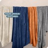 Bare Home Textured Fleece Blanket - Full/Queen - Ultra-Soft Lightweight