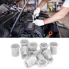 200pcs Professional Aluminum Threaded Insert Nut Rivet Nut Fastener Accessory