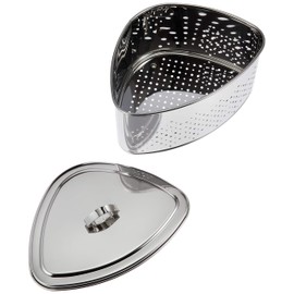 タケコシ 三角コーナー 蓋付 抗菌ステンレス 箱入り CK-114