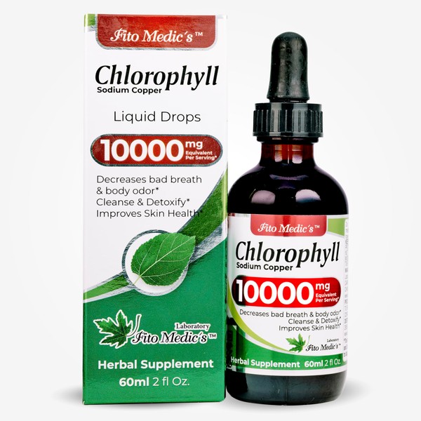 FITO MEDIC'S Lab | Chlorophyll Liquid Drops | Liquid Chlorophyll
