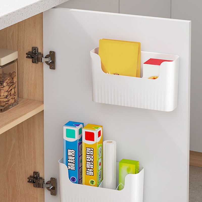 Kitchen Wall Mounted Cabinet Door Storage Box Cabinet Inside Perforation