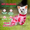 Dog Pajamas Soft Summer Lightweight Dog Outfit Clothes for Small