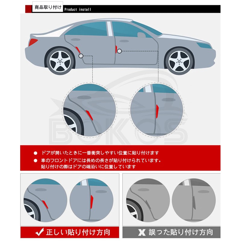 Lexus Door Guard F sport RX LX CT EX HS