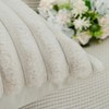 MADIZZ Set of 2 Faux Wool Plush Decorative Throw Pillow