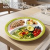 GYTFOG Portion Control Plates, Portion Control Plate for Balanced Eating,