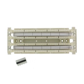 Leviton GigaMax 5E 110-Style Wiring Block, Wall Mount with Legs Kit, Cat 5E with C5S, 100-Pair, 41AB2-1F5