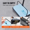 Happybuy Blue Manual Carpet Sweeper: A Compact Cleaning Powerhouse. Boasting