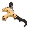 Bow Release Aids Aluminum Alloy Adjustable 4 Finger 360 Degree