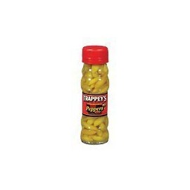 Trappey Peppers In Vinegar Hot Tabasco Peppers 4.5 OZ (Pack of 2 )