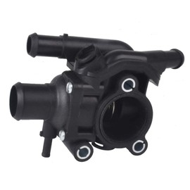 Baceyong 1x Engine Coolant Thermostat, Part Number 1319480, 1097897, 1138451, XS4G9K478BB, XS4G9K478BC, XS4G9K478BD, XS469K478BD, Compatible with F0 RD Focus Mk1 1.4/1.6/1.8/2.0 16V 1998-2005