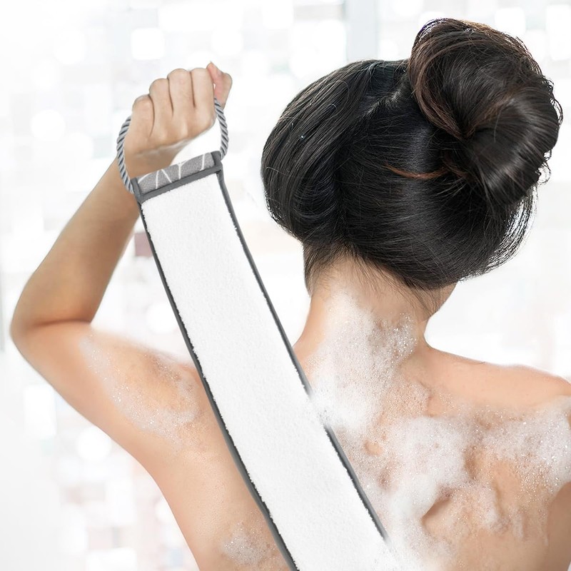 Joejis Back Scrubber for Shower - Eco-Friendly Natural Plant Fibre