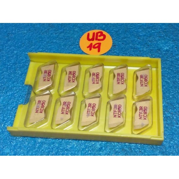 KENNAMETAL NTF3R KC850 CARBIDE INSERTS 10 PCS