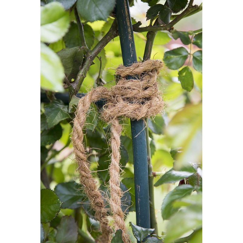 La cordeline Coconut string 25m x 4 mm, Brown, Reel measuring