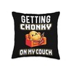 Homebody Couch Potato Throw Pillow