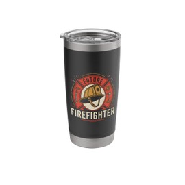 Future Firefighter Helmet Axe Tools Design Stainless Steel Insulated Tumbler