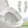 Thick and Warm Plush Toilet Seat Cover – Washable, Reusable