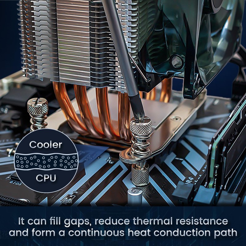BSFF Thermal paste, CPU paste heat sink for IC/processor/CPU/all coolers,
