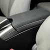 4Pcs Console Armrest Side Cover Carbon Fiber Trim Sticker Fit
