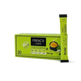 Namyang French Cafe Stevia Instant Coffee Mix (Zero Sugar) (20 Sticks)