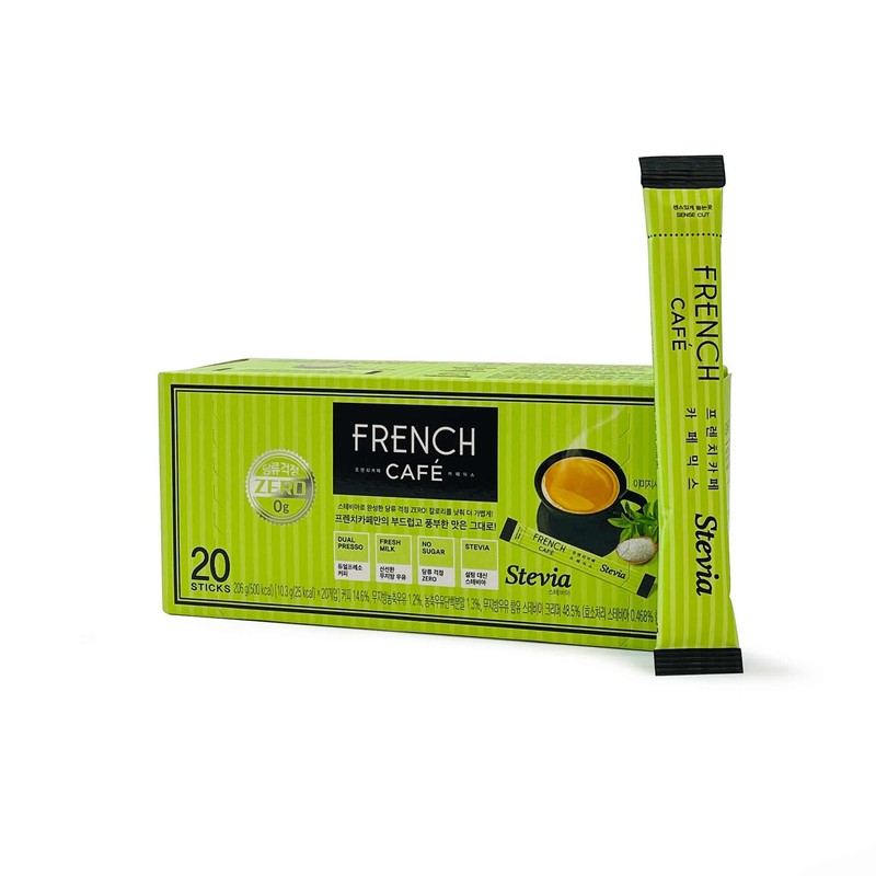 Namyang French Cafe Stevia Instant Coffee Mix (Zero Sugar) (20