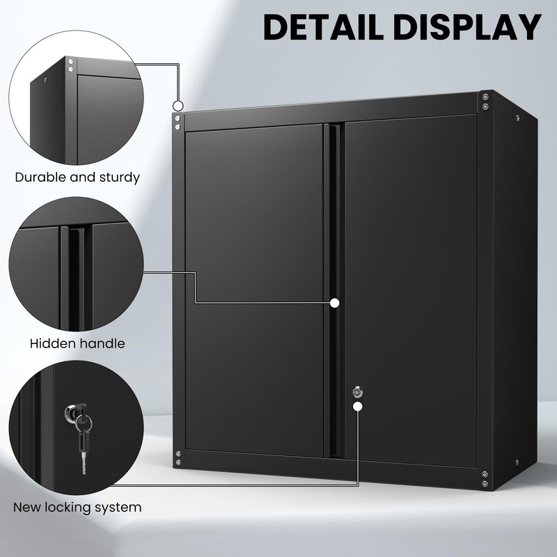 Steel Wall Cabinet, Metal Locking Wall Cabinet, Wall Hanging Metal