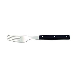 Arcos Cutlery Table Fork 18/10 Stainless Steel Size 195 mm Nylon Handle Black