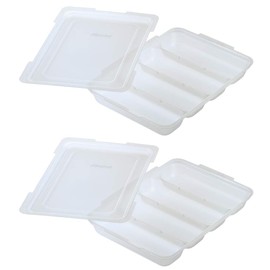 Richell 50 Subdivided Freezing Finger Food Tray, Stick, 5) 1.7 fl oz (50 ml) x 4 Blocks