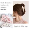 DXYAKY Acrylic Hair Claw Clips for Women and Girls -