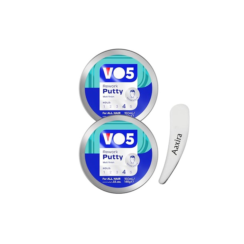 VO5 Rework Putty Matt Finish 150ml - Flexible Hold for