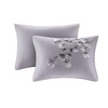 Sakura Blossom 3 Piece Cotton Sateen Printed Comforter Set Lilac