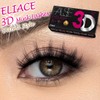 Eliace False Eyelashes Natural look Cat Eye Lashes Wispy Strips,3D