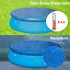 WINOK Pool Covers for Round Diameter 183 cm Swimming Pool,
