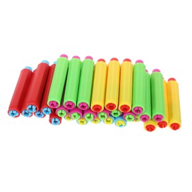 Kisangel 30Pcs Reusable Chalk Clamp Adjustable Colored Chalk Holder Clips for Teachers and Students Material for Easy Writing and Drawing Includes