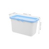 SAFIGLE Laundry Powder Storage Box with Lid Capacity Laundry Organizer