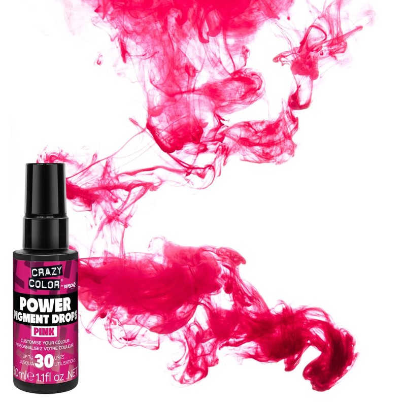 Crazy Color Pink Power Pigments 30 Uses | Ultra Concentrated
